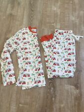 Conjunto de pijama feminino Honest Baby Clothing XL Natal CAMPER palma de cachorro NOVO SEM ETIQUETAS comprar usado  Enviando para Brazil