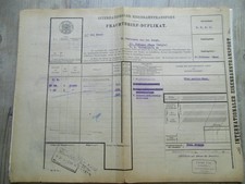 Eisenbahntransport frachtbrief gebraucht kaufen  Rostock