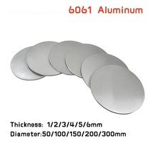 Discos/círculos/espaços redondos de alumínio de 1 a 6 mm de espessura (corte a laser de precisão) Ø50-300 mm comprar usado  Enviando para Brazil