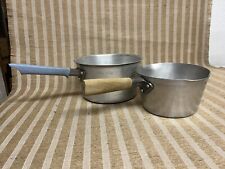 Aluminium saucepans litre for sale  SHEPTON MALLET