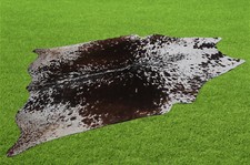 Tapete de couro de vaca 100% genuíno tapete de área couro 30,22 pés quadrados (68"x64") A-767 comprar usado  Enviando para Brazil