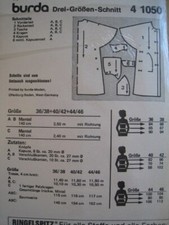 Burda 41050 schnittmuster gebraucht kaufen  Trossingen