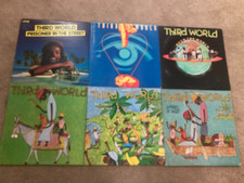 THIRD WORLD 6 LP LOT:  Prisoner, Sense, Rock, S/T, Addis, Told - ALL VG+/VG+ comprar usado  Enviando para Brazil