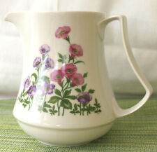 Jarra Asa Porcelana Agua Leche Flores DDR Vino Decoración Cocina Graf Ilmenau comprar usado  Enviando para Brazil