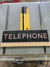 Phone booth sign for sale  Marshall