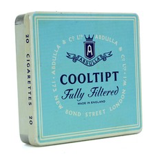 Antique metal cigarette d'occasion  Expédié en Belgium