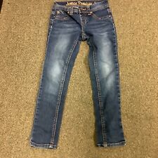 Jeans Justice Simply Low azul premium meninas tamanho 7R crianças comprar usado  Enviando para Brazil