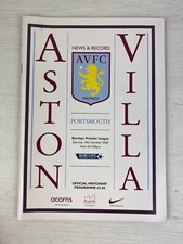 Aston villa portsmouth for sale  SUNDERLAND