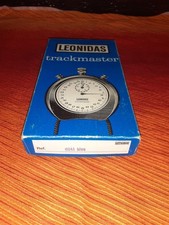 Leonidas trackmaster stopwatch for sale  LOCKERBIE