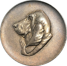 Médaille cuivre basset d'occasion  Bayeux