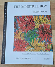 Minstrel boy traditional for sale  RICKMANSWORTH