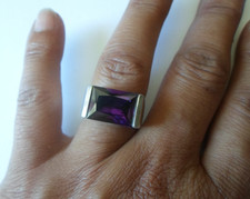 Bague argent massif d'occasion  Rioz