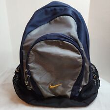 Mochila Nike Vintage Center Swoosh Y2K bordada azul, cinza e amarela comprar usado  Enviando para Brazil