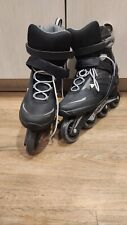 Skate em linha Rollerblade Zetrablade masculino fitness adulto - Preto, usado comprar usado  Enviando para Brazil