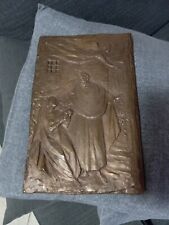 Placca bronzo natività usato  Roma