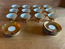 Teacup saucer gold for sale  Milwaukee