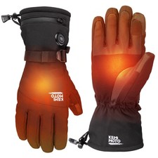Guantes eléctricos con calefacción KEMIMOTO para hombre pantalla táctil invierno guantes cálidos recargables segunda mano  Embacar hacia Mexico
