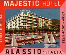 Etichetta valigia label usato  Albenga