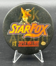 Emblema de broche de botão promocional Star Fox Super Nintendo SNES lenticular "Ask Me About", usado comprar usado  Enviando para Brazil