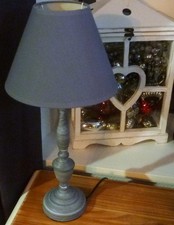 Lampe grise pied d'occasion  Rinxent