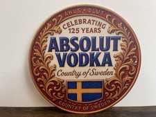 Absolute vodka blechschild gebraucht kaufen Absolute vodka blechschild gebraucht kaufen  Andernach