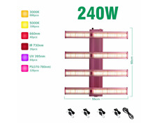 240w vollspektrum led gebraucht kaufen  Paderborn