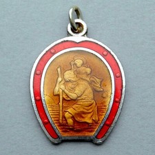 Saint christopher. horseshoe d'occasion  Troyes