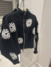 Sandro floral cardigan for sale  CHALFONT ST. GILES