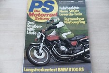 2) PS Sport Motorrad 09/1977 - Harley-Davidson FLH 120 - BMW R 80/7 mit 55PS im comprar usado  Enviando para Brazil
