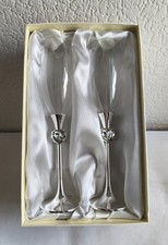 Wedding champagne flutes for sale  OKEHAMPTON