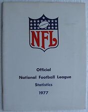 1977 "Estatísticas Oficiais da NFL" para 19 a 31 de março e 2 de abril de 1977                comprar usado  Enviando para Brazil