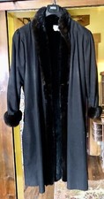 Black fur lined for sale  Tulsa