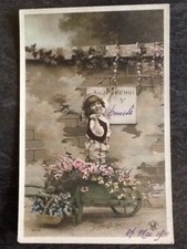 Enfant brouette fleurs d'occasion  Vasles