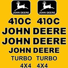Usado, CONJUNTO DE DECALQUES REPRO RETROESCAVADEIRA JOHN DEERE 410C comprar usado  Enviando para Brazil