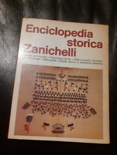 Enciclopedia storica zanichell usato  Cornaredo