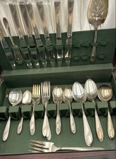 Floral silver plated for sale  Detroit
