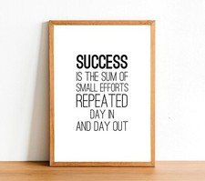 Success inspirational poster for sale  Raleigh