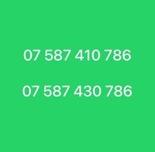Gold number sim for sale  WALSALL