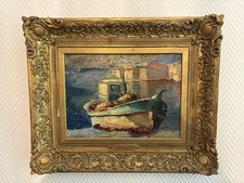 Ancienne peinture huile d'occasion  Nanterre