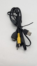 Cabo USB e AV Sony cabo de transferência de dados VMC-MD1 para câmeras digitais CyberShot, usado comprar usado  Enviando para Brazil