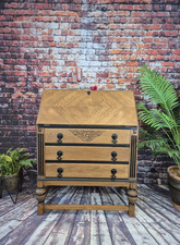 Vintage oak writing for sale  COVENTRY