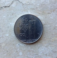 100 lire italia usato  Due Carrare