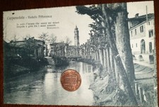Cartolina epoca paesag usato  Fagnano Olona
