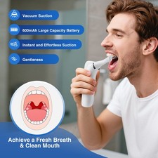 Elektroniczny zestaw do usuwania kamieni migdałków próżniowe światło LED 3 regulowane tryby ssania na sprzedaż  Wysyłka do Poland