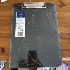 Clipboard black plastic for sale  BIRMINGHAM