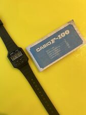 Casio 100 watch for sale  HITCHIN