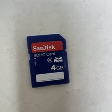Cartão de memória SD SDHC padrão SanDisk 4GB comprar usado  Enviando para Brazil