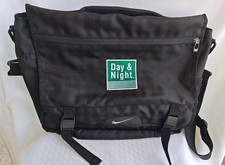 Bolsa Nike Messenger preta bolsa para laptop pasta viagem vintage TG0159-001 balística, usado comprar usado  Enviando para Brazil