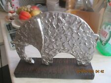 Metal chrome elephant for sale  SOUTHSEA