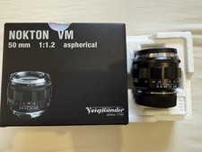 Voigtlander 50mm f1.2 for sale  GLASGOW